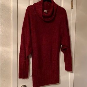 Decree chunky sweater - reddish maroon